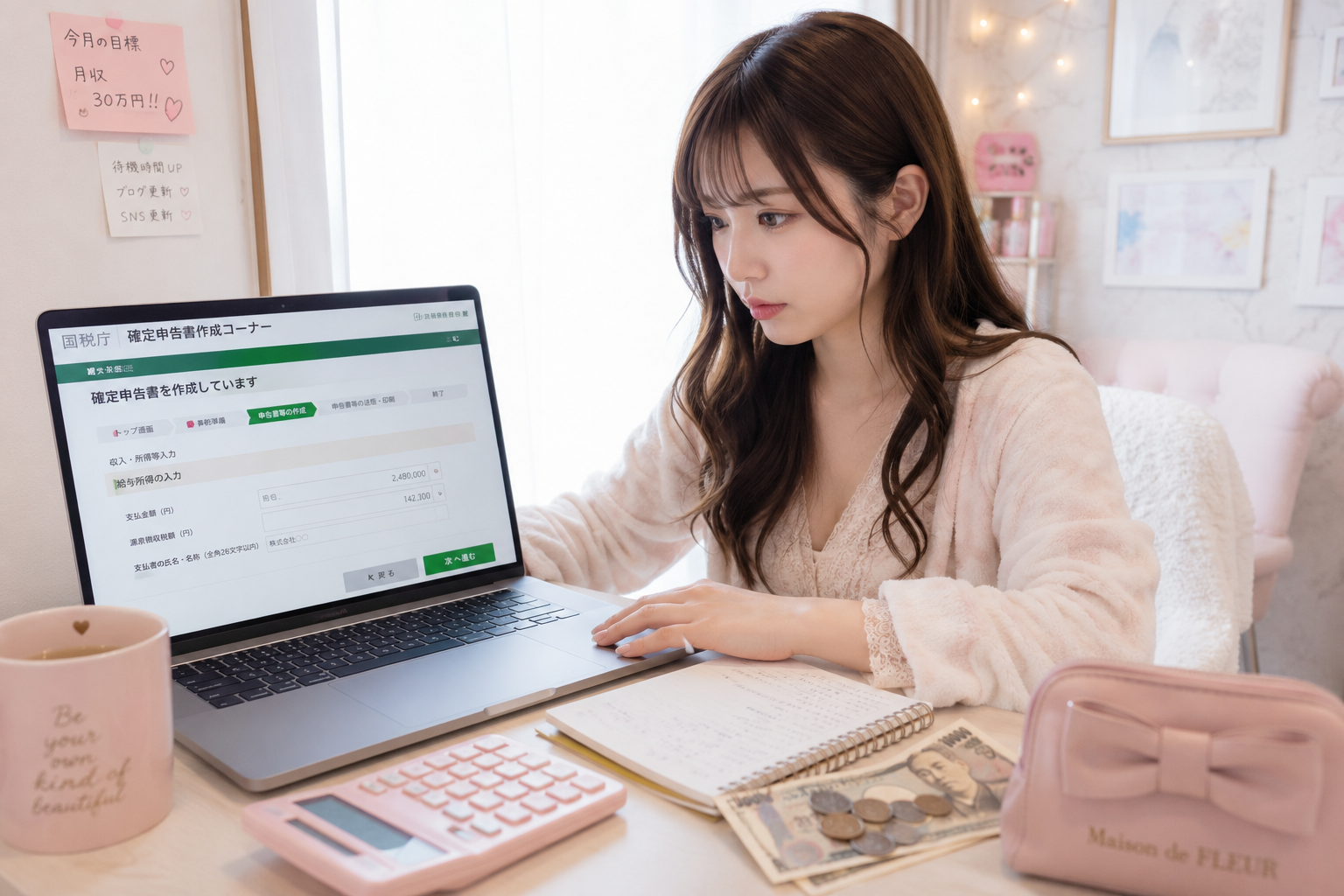 チャットレディの確定申告完全ガイド｜学生・主婦・会社員別の税金の仕組みと経費・バレ防止まで解説